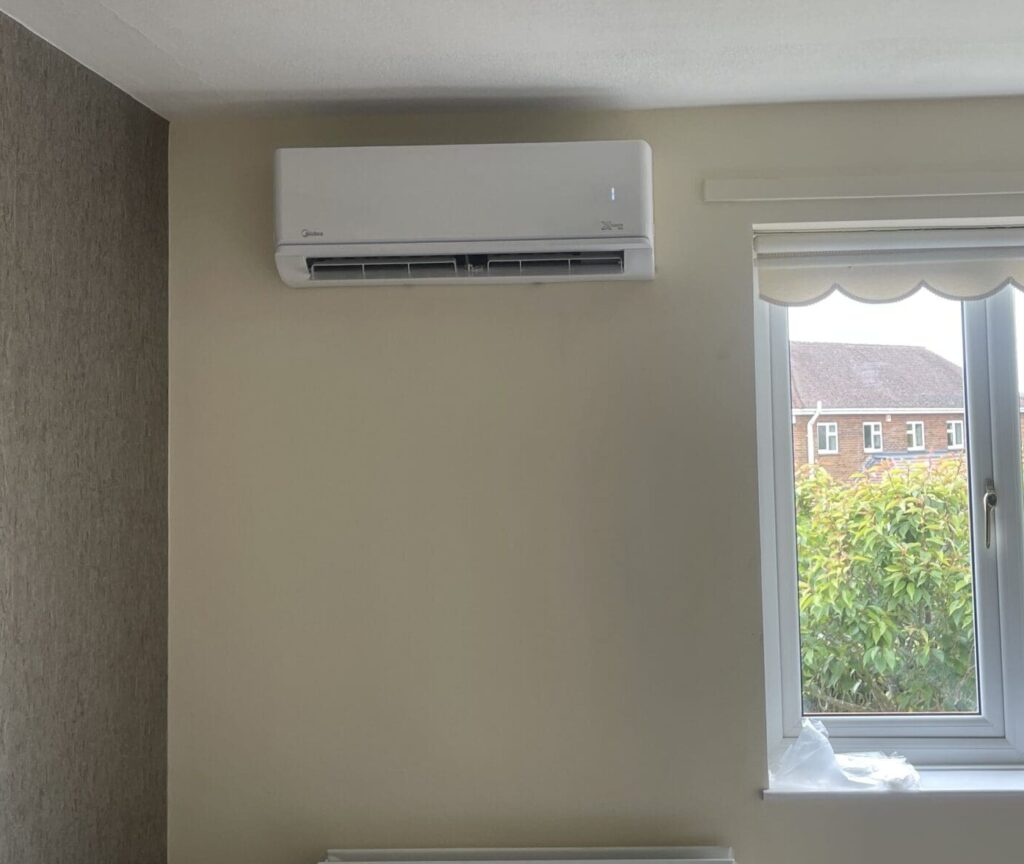 Bedroom Air Conditioning Image